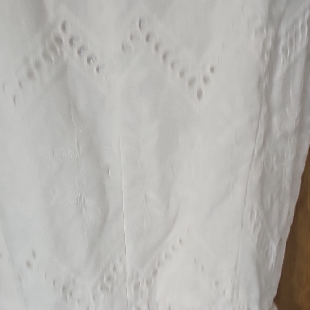 Vince Camuto White Lace Mini Dress - Picture 9 of 11